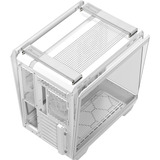 ASUS TUF GAMING GT502 Horizon TG ARGB White Midi Tower Hvid, Towerkabinet Hvid, Midi Tower, PC, Hvid, ATX, micro ATX, Mini-ITX, 16,3 cm, 40 cm