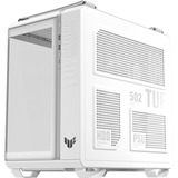 ASUS TUF GAMING GT502 Horizon TG ARGB White Midi Tower Hvid, Towerkabinet Hvid, Midi Tower, PC, Hvid, ATX, micro ATX, Mini-ITX, 16,3 cm, 40 cm