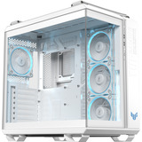 ASUS TUF GAMING GT502 Horizon TG ARGB White Midi Tower Hvid, Towerkabinet Hvid, Midi Tower, PC, Hvid, ATX, micro ATX, Mini-ITX, 16,3 cm, 40 cm