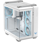 ASUS TUF GAMING GT502 Horizon TG ARGB White Midi Tower Hvid, Towerkabinet Hvid, Midi Tower, PC, Hvid, ATX, micro ATX, Mini-ITX, 16,3 cm, 40 cm