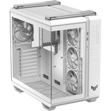 ASUS TUF GAMING GT502 Horizon TG ARGB White Midi Tower Hvid, Towerkabinet Hvid, Midi Tower, PC, Hvid, ATX, micro ATX, Mini-ITX, 16,3 cm, 40 cm