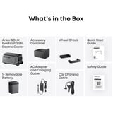 Anker SOLIX EverFrost 2 køleboks 58 L Elektrisk Sort grå/Sort, Sort, 2 hjul, Sort, 58 L, -20 - 20 °C, 45 dB