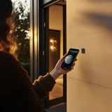 Aqara Smart lås U200 Lite, Elektronisk dørlås Hvid