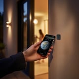 Aqara Smart lås U200 Lite, Elektronisk dørlås Hvid