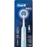 Braun Pro 1 Cross Action Voksen Roterende tandbørste Blå, Hvid, El-tandbørste Blå, Voksen, Roterende tandbørste, Daglig pleje, Sensitiv, Blegning, Blå, Hvid, 2 min, Blå