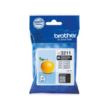 Brother LC3211BK blækpatron 1 stk Original Standard udbytte Sort Standard udbytte, Sort, Pigmentbaseret blæk, 1 stk, 200 Sider, Enkelt pakke
