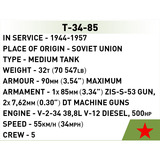 COBI T-34-85, Bygge legetøj 
