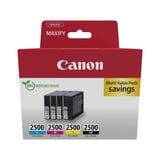 Canon 9290B006 blækpatron 4 stk Original Sort, Blå, Magenta, Gul Sort, Blå, Magenta, Gul, 4 stk, Multipakke