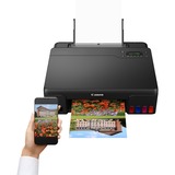 Canon PIXMA G550 MegaTank blækprinter Farve 4800 x 1200 dpi A4 Wi-Fi, Ink-jet printer Sort, Farve, 4800 x 1200 dpi, A4, 8000 sider pr. måned, LCD, Sort