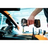 DEWALT Batteridrevet slagboremaskine DCF85ME2GT, 18 Volt, 1/4", i McLaren-design, Schlagskruemaskine grå/Sort