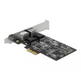 DeLOCK PCI Express x2 kort til 2 x RJ45 2,5 Gigabit LAN RTL8125, Netværkskort 