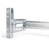 Digitus 483mm 19" DIN-skinneholder, 4U, Mount 