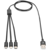 Digitus AK-300160-010-S, Kabel Sort