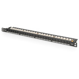Digitus CAT 6, klasse E patchpanel, 24 porte, Patch Panel Sort