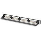 Digitus CAT 6, klasse E patchpanel, 24 porte, Patch Panel Sort