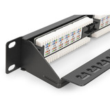 Digitus CAT 6, klasse E patchpanel, 24 porte, Patch Panel Sort