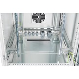 Digitus DN-19 42U-I-8/8-1 stativ Fritstående reol Grå, IT kabinet Lys grå, Fritstående reol, 42U, 1500 kg, Nøglelås, Forbedret kabelstyring, Grå
