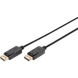 Digitus DisplayPort tilslutningskabel, UHD 4K Sort