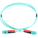 Digitus LWL patchkabel, duplex, LC > LC stik, multimode OM3 Turkis