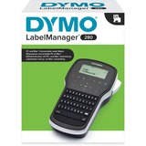 Dymo LabelManager ™ 280 QWERTZ, Etiketteringsmaskine Sort/Sølv, Tysk layout tyske bogstaver