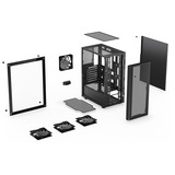 ENDORFY Ventum 200 ARGB, Towerkabinet Sort