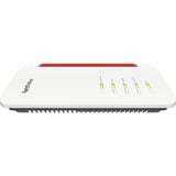 FRITZ! FRITZ!Box 4690, Router Box 4690, Wi-Fi 7 (802.11be), Dual-band (2,4 GHz / 5 GHz), Ethernet LAN, Rød, Hvid, Bordplade router
