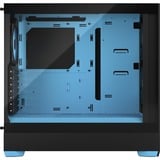 Fractal Design Pop Air Tower Sort, Blå, Towerkabinet Sort/Lyseblå, Tower, PC, Sort, Blå, ATX, micro ATX, Mini-ITX, Stål, Hærdet glas, Flere