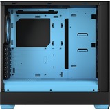 Fractal Design Pop Air Tower Sort, Blå, Towerkabinet Sort/Lyseblå, Tower, PC, Sort, Blå, ATX, micro ATX, Mini-ITX, Stål, Hærdet glas, Flere