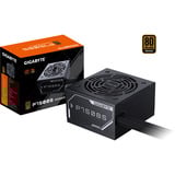 GIGABYTE P750BS enhed til strømforsyning 750 W 20+4 pin ATX ATX Sort, PC strømforsyning Sort, 750 W, 200 - 240 V, 50/60 Hz, 6 A, Aktiv, 100 W