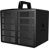 ICY BOX IB-3710-CU31, Drev kabinet Sort
