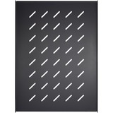 Inter-Tech 88887264 tilbehør til rack Stativhylde, Det nederste rum Sort, Stativhylde, Sort, 1U, 470 mm, 650 mm, 45 mm
