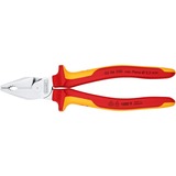 KNIPEX 02 06 200 Lineman's tænger tang, Kombination tænger Lineman's tænger, 2,5 cm, Stål, Plastik, Rød/orange, 20 cm