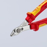 KNIPEX 78 06 125, Elektronik tænger Rød/Gul