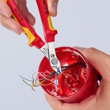 KNIPEX 78 06 125, Elektronik tænger Rød/Gul