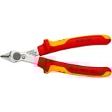 KNIPEX Electronic Super Knips 78 06 125, Elektronik tænger Rød/Gul