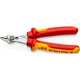 KNIPEX Electronic Super Knips 78 06 125, Elektronik tænger Rød/Gul