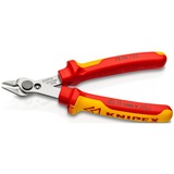 KNIPEX Electronic Super Knips 78 06 125, Elektronik tænger Rød/Gul