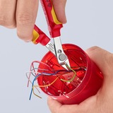 KNIPEX Electronic Super Knips 78 06 125, Elektronik tænger Rød/Gul