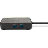 Kensington Transportabel MD120U4 USB4-dockingstation, Docking station Ledningsført, USB4, 100 W, 1000,2500,10,100 Mbit/s, Sort, 10 Gbit/sek.