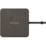 Kensington Transportabel MD120U4 USB4-dockingstation, Docking station Ledningsført, USB4, 100 W, 1000,2500,10,100 Mbit/s, Sort, 10 Gbit/sek.