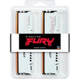 Kingston FURY FURY Beast 64GB 6400MT/s DDR5 CL32 DIMM (Sæt med 2) White EXPO, Hukommelse Hvid, 64 GB, 2 x 32 GB, DDR5, 288-pin DIMM, Hvid