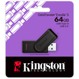 Kingston USB-stik Sort