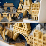 LEGO Arkitektur Paris - Kærlighedens by, Bygge legetøj 