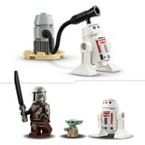 LEGO Mando og Grogus N-1-stjernejager, Bygge legetøj Byggesæt, 4 År, Plast, 92 stk, 245 g