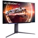 LG 27GS95QX-B computerskærm 67,3 cm (26.5") 2560 x 1440 pixel Quad HD OLED Sort, Gaming Skærm Sort, 67,3 cm (26.5"), 2560 x 1440 pixel, Quad HD, OLED, 0,03 ms, Sort