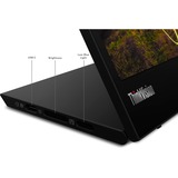Lenovo ThinkVision M15 computerskærm 39,6 cm (15.6") 1920 x 1080 pixel Fuld HD LED Sort, LED-skærm Sort, 39,6 cm (15.6"), 1920 x 1080 pixel, Fuld HD, LED, 14 ms, Sort