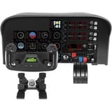 Logitech Flight Throttle Quadrant Sort, Blå, Rød USB 2.0 Flysimulator Analog/digital PC, Gashåndtag Flysimulator, PC, Analog/digital, Ledningsført, USB 2.0, Sort, Blå, Rød