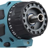 Makita Batteridrevet bore-/skruemaskine med udskifteligt hovedsystem DDF491ZJ01, 18 Volt, Bore-/ skruemaskine Blå/Sort