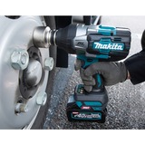 Makita Batteridrevet slagboremaskine TW001GZ XGT, 40 Volt, Schlagskruemaskine Blå/Sort