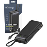 MediaRange Powerbank 20.000mAh, Power Bank Sort